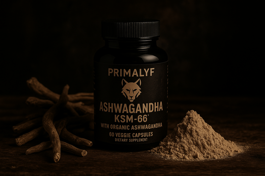 PRIMALYF Ashwagandha KSM-66 - Stress Killer & Cortisol Blocker